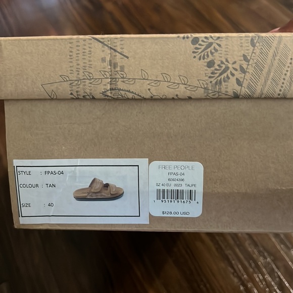 Free People Western Slides Size 10 - Picture 10 of 10